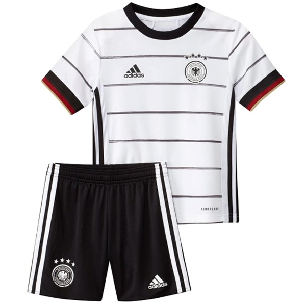 Camiseta Alemania Replica Primera Ropa Niños 2020 Blanco